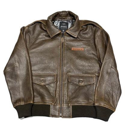 AVIREX  44AVF241O07 AVIREX SKY CHARMER JCKT 905/BROWN