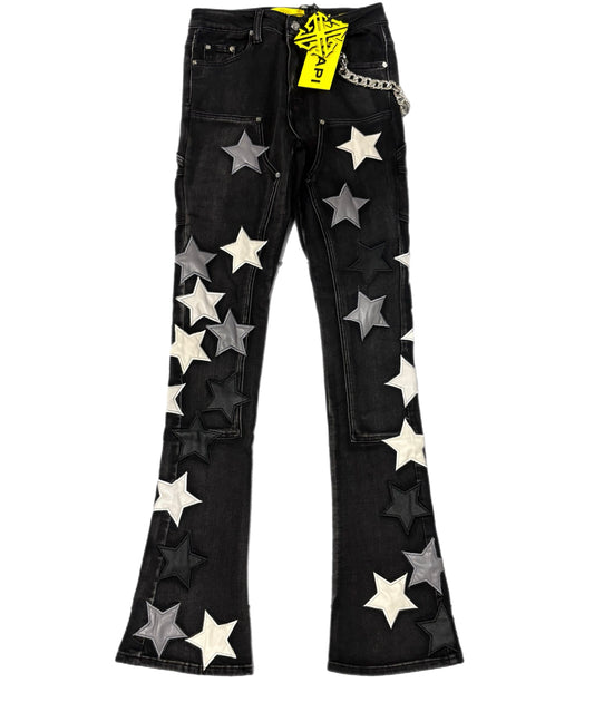 GUAPI  394OBVSD GUAPI VINTAGE STAR JEANS OBSN BLK