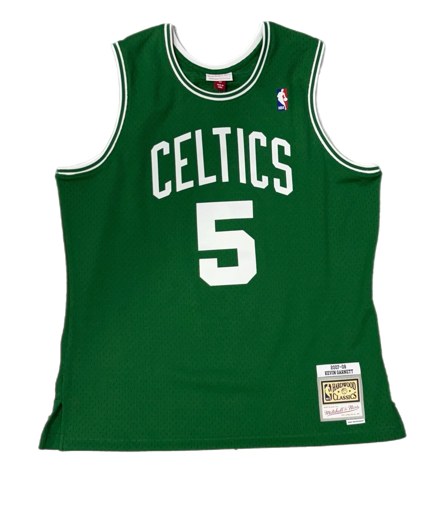 MITCHELL & NESS 18143 NBA SWINGMAN ROAD JERSEY CELTICS 2007 KEVIN GARNETT