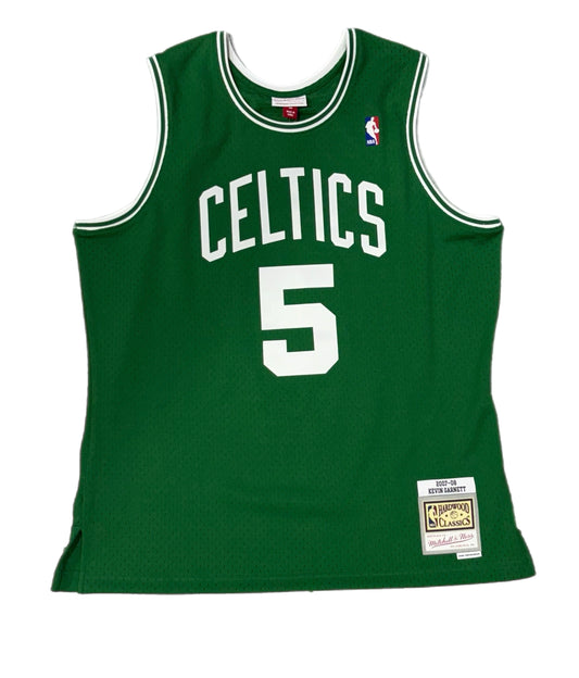MITCHELL & NESS 18143 NBA SWINGMAN ROAD JERSEY CELTICS 2007 KEVIN GARNETT