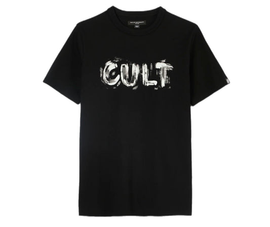 CULT OF INDIVIDUALITY  625A5-K31A SHORT SLEEVE CREW TEE PLASTER LOGO BLK