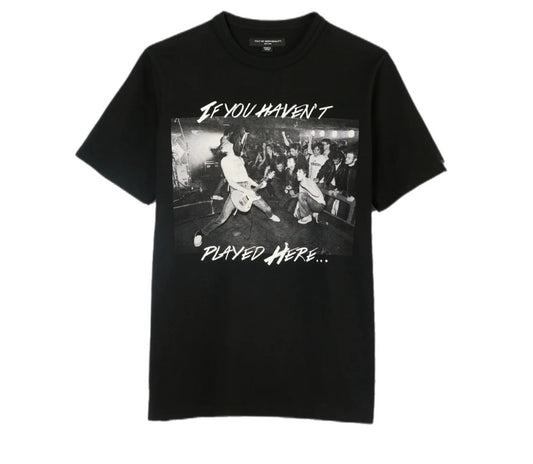 CULT OF INDIVIDUALITY  625A5-K79A SHORT SLEEVE TEE PLAY HERE BLK