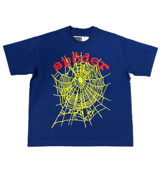 SP5DER OG LOGO V2 TEE NAVY