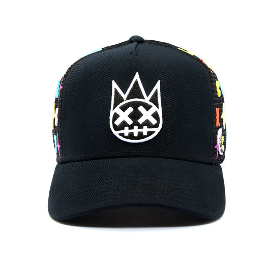 CULT LOGO PATTERN HAT 625AC-CH69A