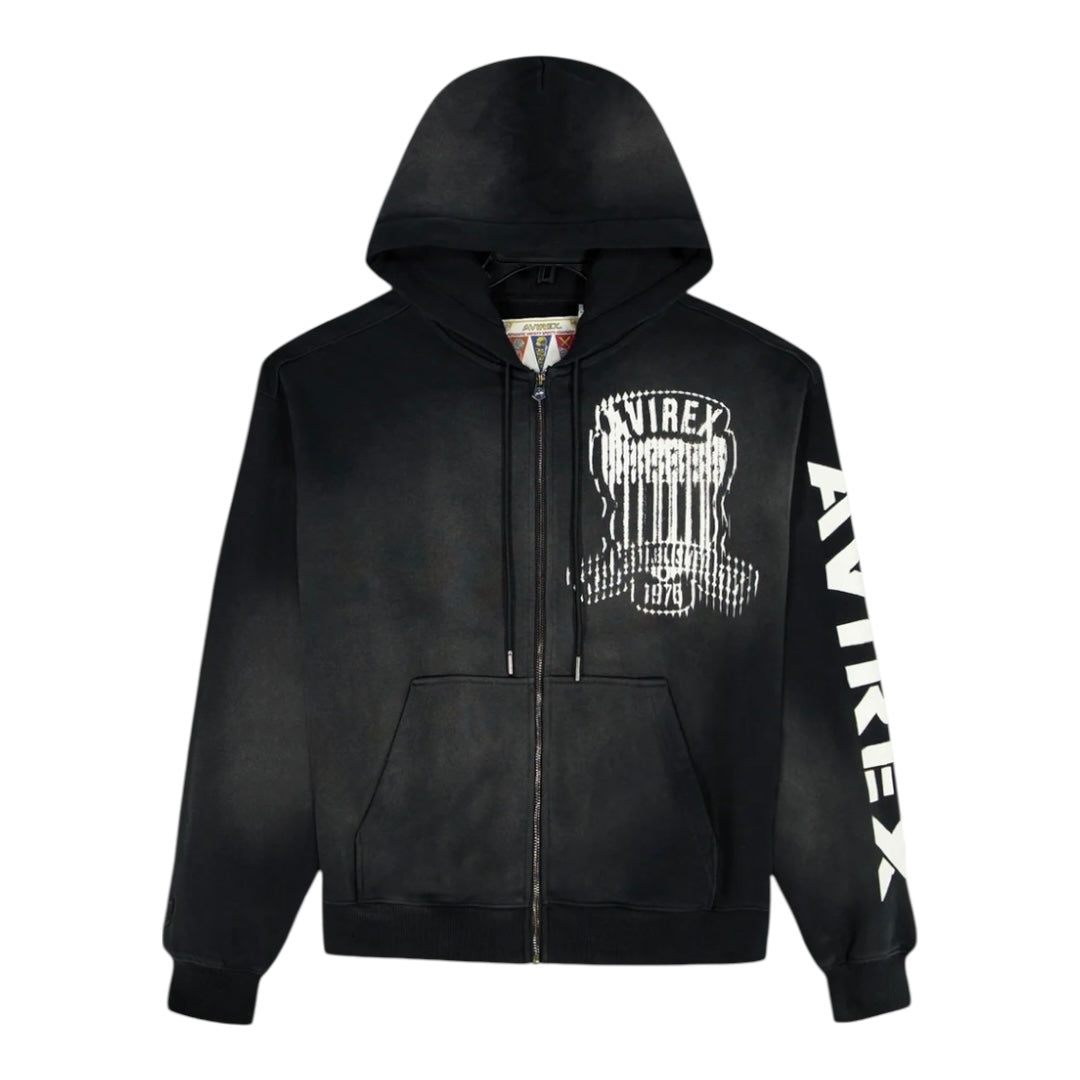 AVIREX WASHED/DISTRESS SWEATSUIT SETS