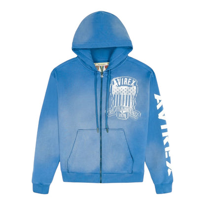 AVIREX WASHED/DISTRESS SWEATSUIT SETS