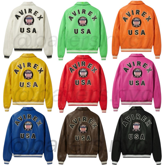 AVIREX ICON LEATHER JACKET