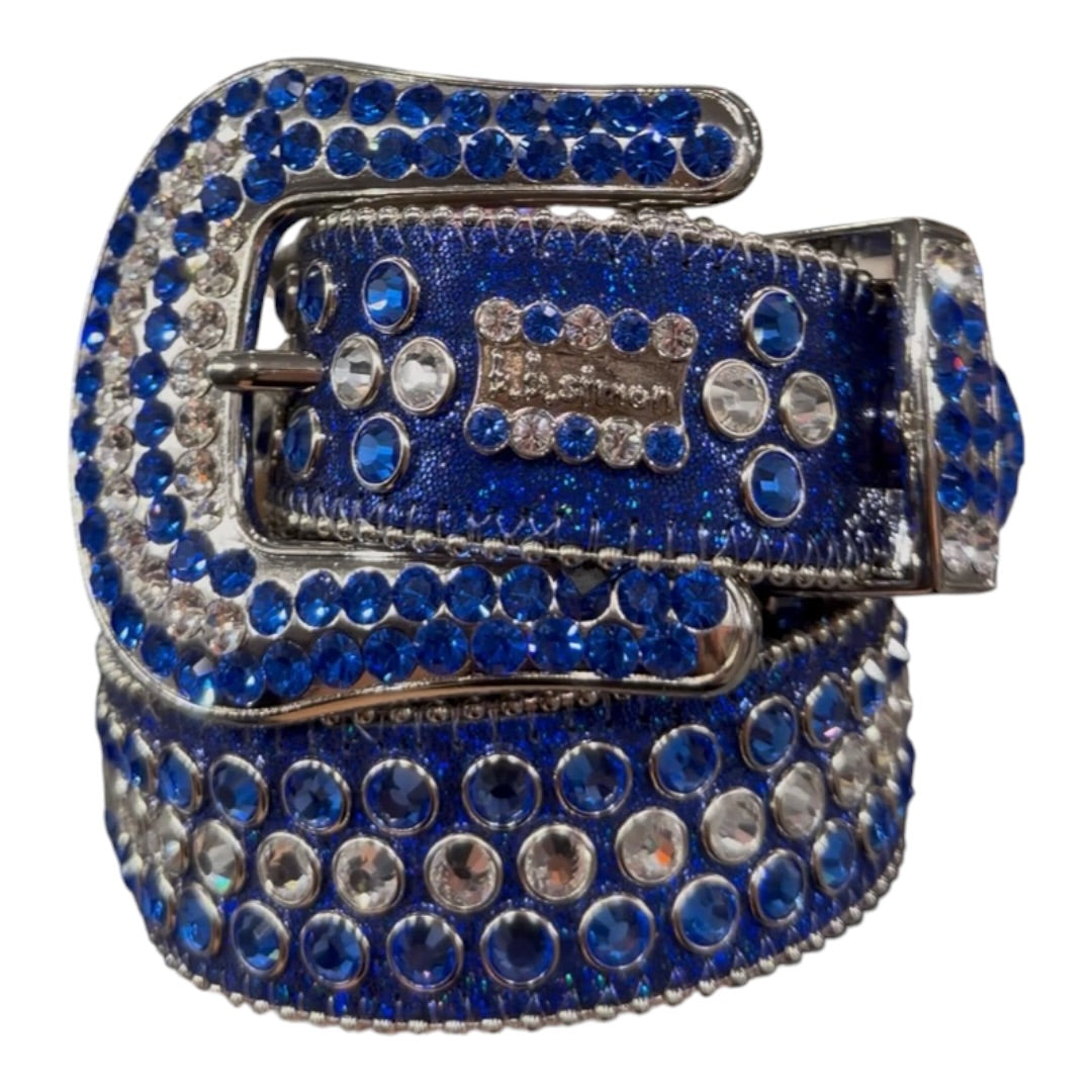 B.B. SIMON 'KHAYYAM' BELT (BLUE)