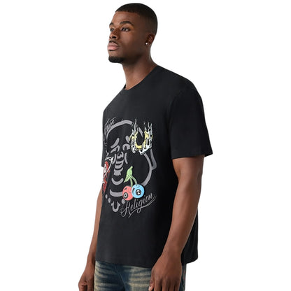 TRUE RELIGION BUDDHA HEAVYWEIGHT FACE TEE