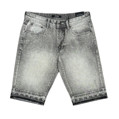 KINDRED EMBELLISHED DENIM SHORTS