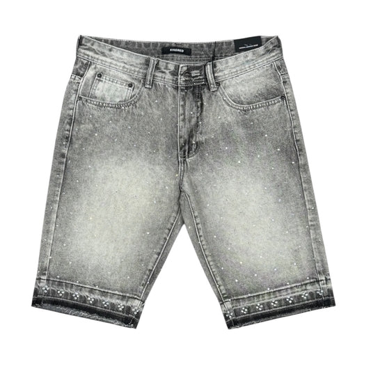 KINDRED EMBELLISHED DENIM SHORTS