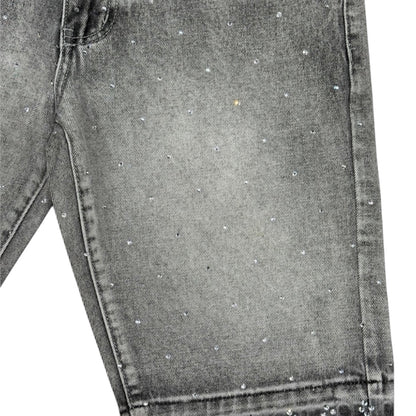 KINDRED EMBELLISHED DENIM SHORTS