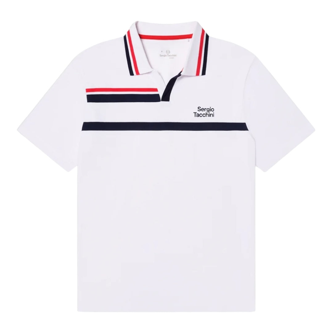 SERGIO TACCHINI 'SOLARE' POLO BRILLIANT WHITE