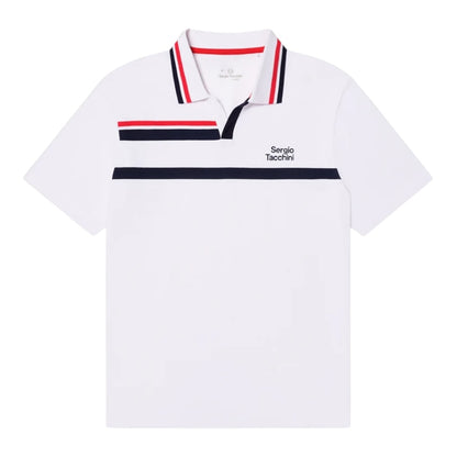 SERGIO TACCHINI 'SOLARE' POLO BRILLIANT WHITE
