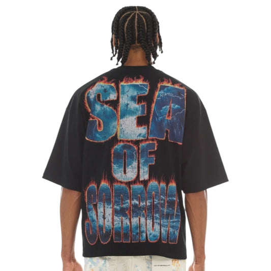 CULT OF INDIVIDUALITY 'SEA OF SORROW' OVERSIZED TEE
