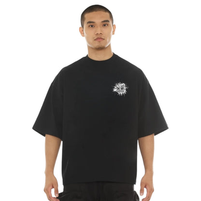 CULT OF INDIVIDUALITY 'SPLATTER LOGO' OVERSIZED TEE