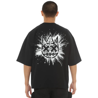 CULT OF INDIVIDUALITY 'SPLATTER LOGO' OVERSIZED TEE