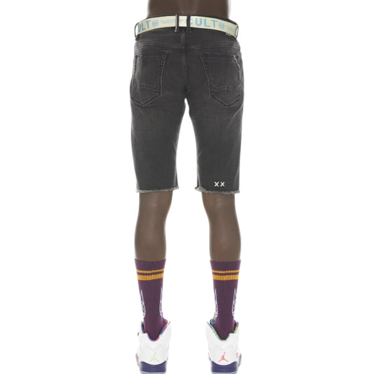 CULT OF INDIVIDUALITY 'ROCKER SHORT STRETCH w/ BELT'
