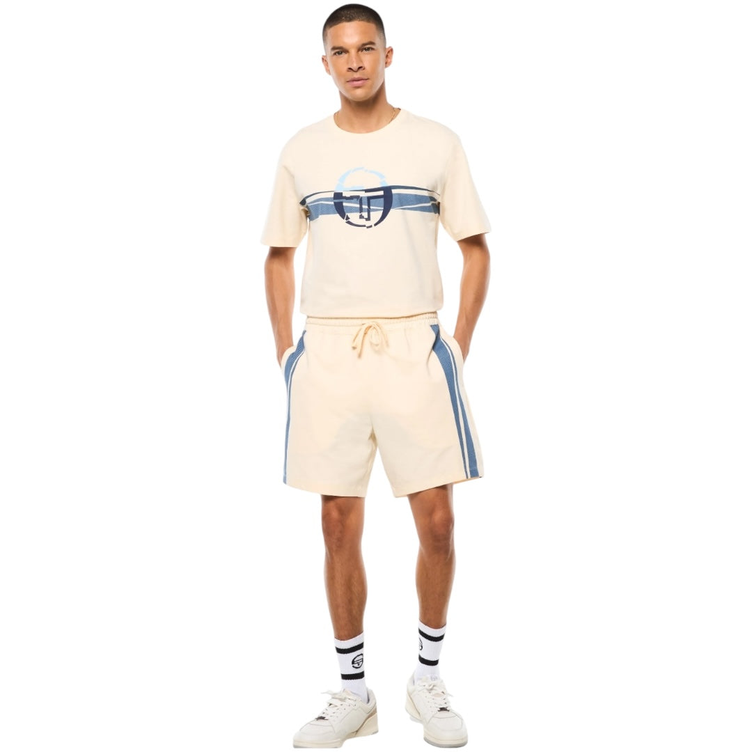 SERGIO TACCHINI 'ROTTO' T-SHIRT GARDENIA