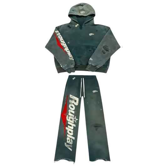 RoughPlay 'STRAIGHT LEG' SET (GREEN/RED)