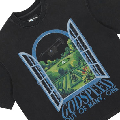 GODSPEED 'HELIPAD DREAMS' T SHIRT (BLACK)