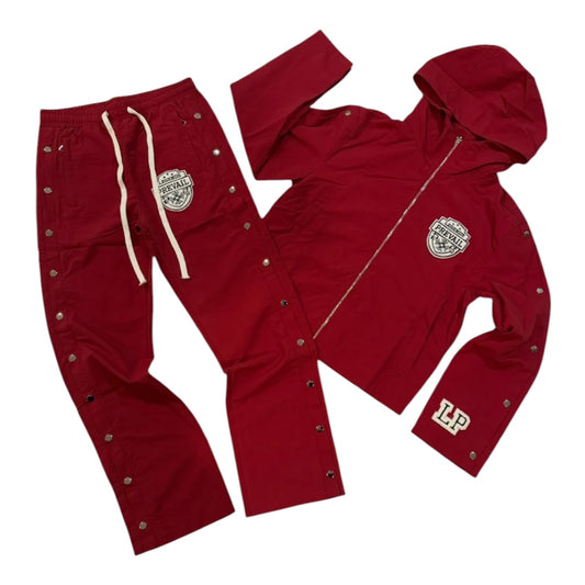 LEGENDS PREVAIL 'SHEILD SWISH' SET|BURGUNDY