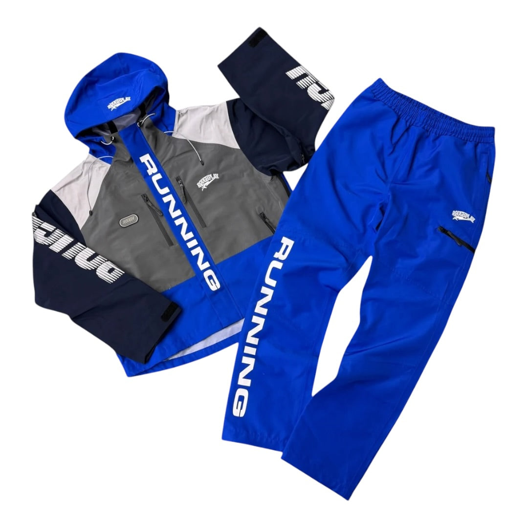 RoughPlay 'RUNNING' TRACKSUIT SET|ROYAL BLUE