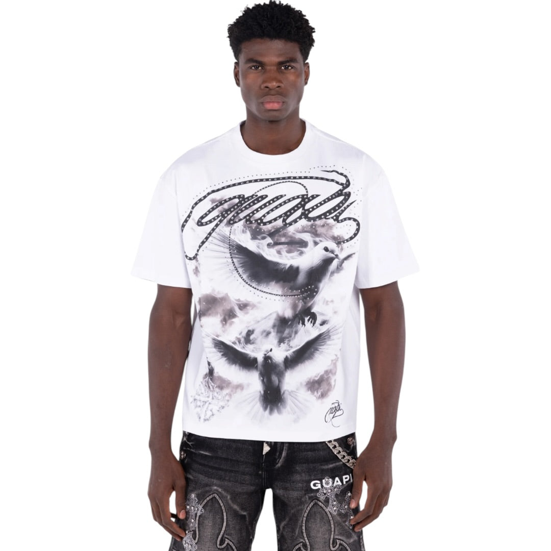 GUAPI 'ASCENSION' T SHIRT (WHITE)