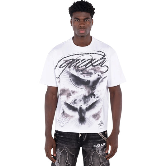 GUAPI 'ASCENSION' T SHIRT (WHITE)