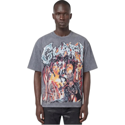 GUAPI 'CYBORG' T SHIRT (GREY)
