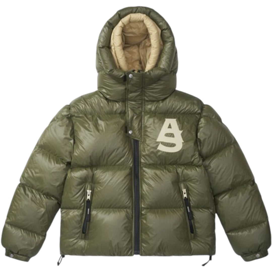 ALPHASTYLE 'KUDU' DOUBLE HOOD JACKET| MOSS