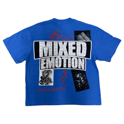 MIXED EMOTION 'LOST IDENTITY' TEE (BLUE)