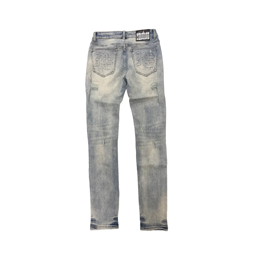 MIXED EMOTION '001' DENIM| BLUE
