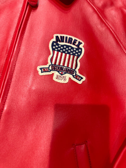 AVIREX  44AVF20BO01 AVIREX ICON JACKET RED 931