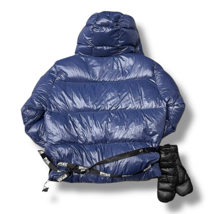 AFK-APQ-3094 ALPHASTYLE KUDU DOUBLE HOOD DOWN JACKET BLU