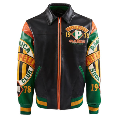 PELLE PELLE AMERICAN SODA CLUB LEATHER JACKET 425-37535