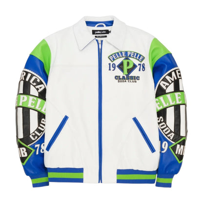 PELLE PELLE AMERICAN SODA CLUB LEATHER JACKET 425-37535