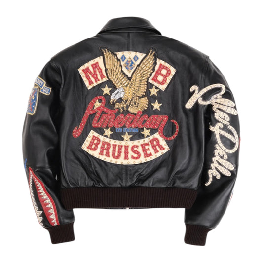 PELLE PELLE WOMEN AMERICAN BRUISER CROP JACKET