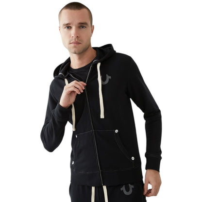 TRUE RELIGION CLASSIC LOGO ZIP UP