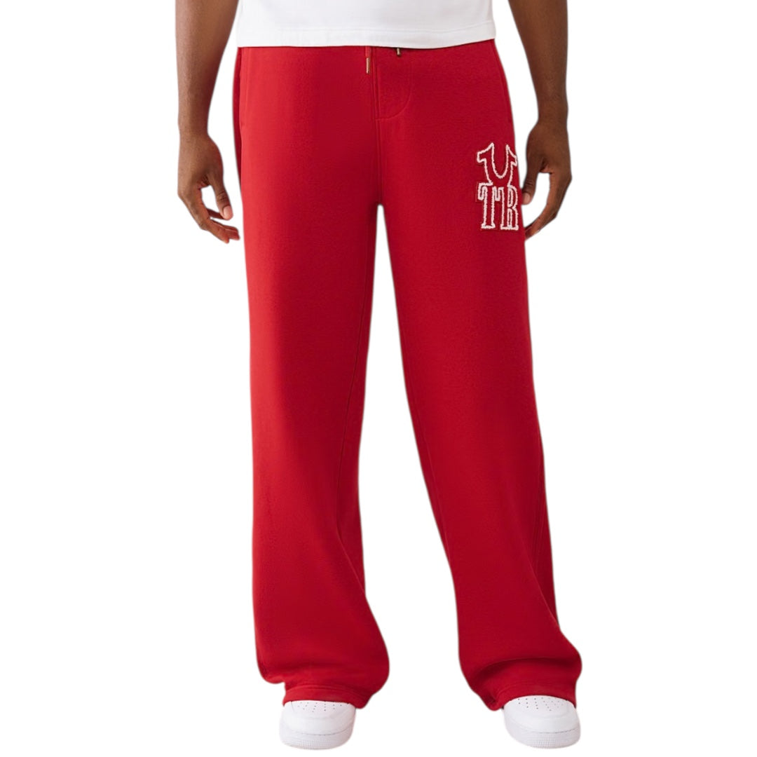 TRUE RELIGION HORSESHOE APPLIQUÉ ZIP SWEATSUIT SET