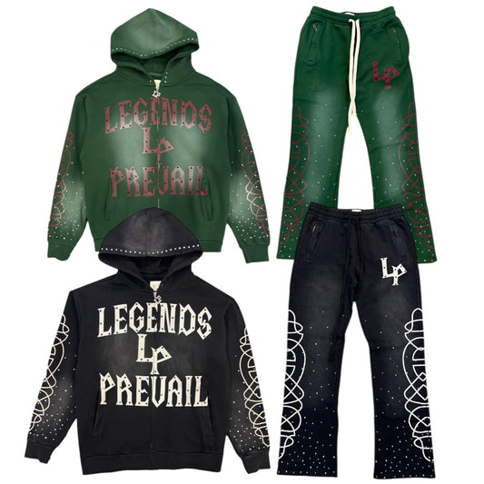 LEGENDS PREVAIL STUDDED SWEATSUIT SET
