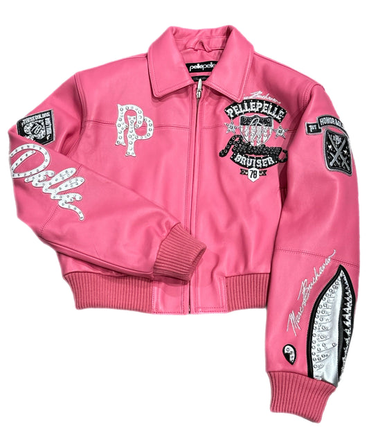 PELLE PELLE WOMANS AMERICAN BRUISER (324-37502 ) PINK FUSIA