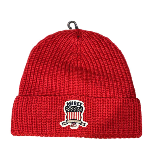 AVIREX ICON BEANIE AVF23BA01 RED