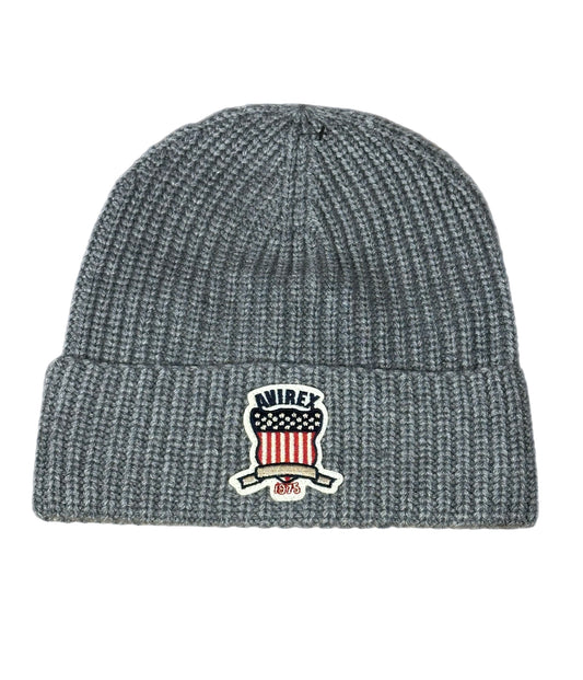 AVIREX ICON BEANIE AVF23BA01 GREY