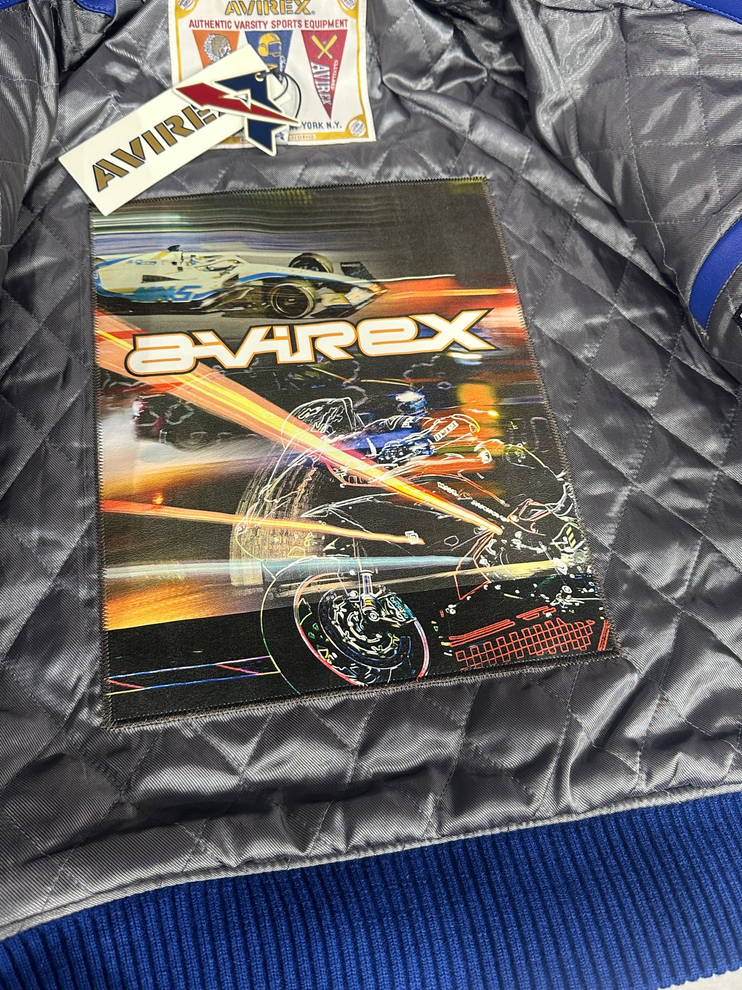 AVIREX 44AVF243O08 AVIREX BLK SPIDER 413/MAZARINE BUE
