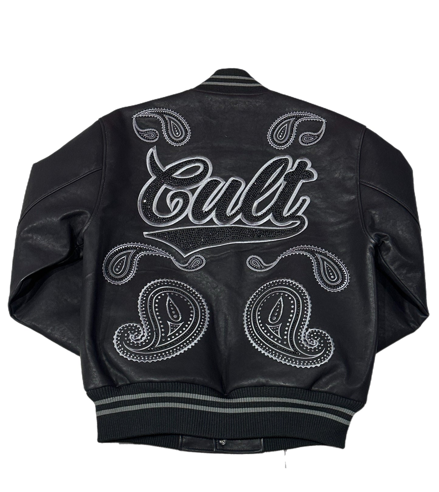 CULT OF INDIVIDUALITY 624B11-VJ66C paisley varsity black