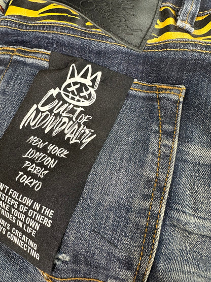 CULT OF INDIVIDUALITY PUNK SUPER SKINNY (622A2-SS04S) TIGER