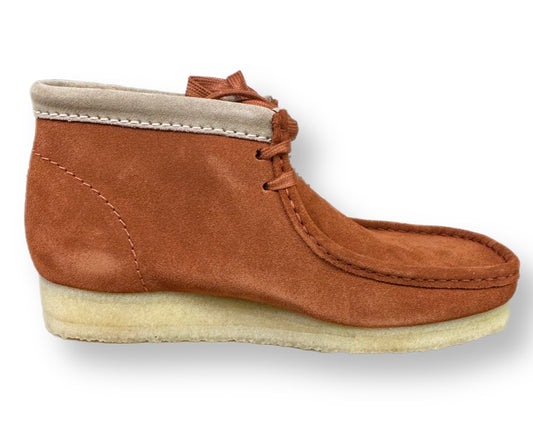 CLARKS WALLABEE BOOT (72250) DARK TAN