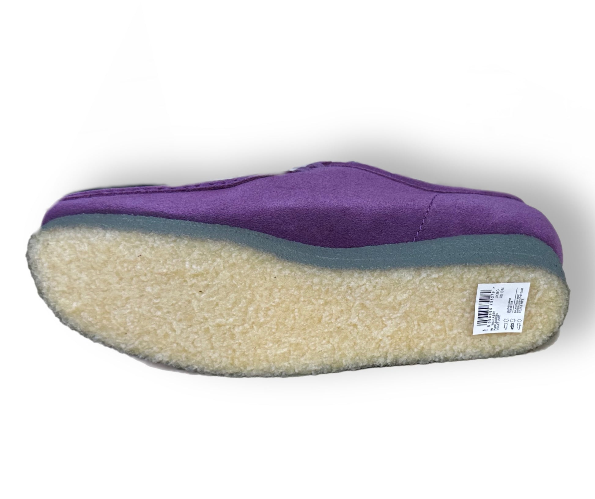 CLARKS WALLABEE BOOT (68860) PURPLE/GREEN – Ballers Clothing