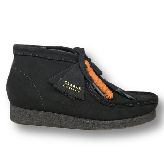 CLARKS WALLABEE BOOT (55521) BLACK SEUDE